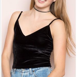 BRANDY Joanne velvet tank